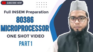 80386 microprocessor Full INSEM Preparation in 1 Hour PART 1 [upl. by Aleahc46]