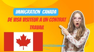 URGENT TU PEUX DÉSORMAIS TRAVAILLER AU CANADA AVEC UN VISA VISITEUR CEST UNE BONNE NOUVELLE [upl. by Crescentia]