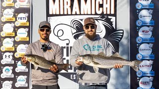 Miramichi Striper Cup 2024  Fall Shoot out fishing newbrunswick canada [upl. by Sualkcin]