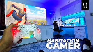 Construí la HABITACIÓN GAMER perfecta I BenQ TK700STi [upl. by Eybba108]