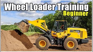 Front End Loader Training Beginner 2020  Heavy Equipment Operator Training [upl. by Thgiwed88]