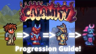 Terraria Calamity Mod Progression Guide PreHardmode [upl. by Dart675]