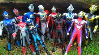 Ultraman Zero Ultraman Ginga Ultraman Geed Ultraman Dyna Ultraman Z Ultraman Orb Angkasa [upl. by Cohlette]