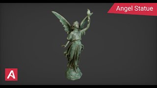 Armorpaint  Angel Statue Tutorial [upl. by Melly]