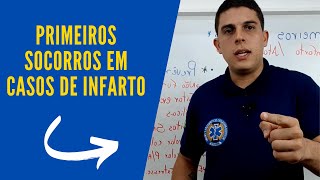 PRIMEIROS SOCORROS INFARTO  ATAQUE CARDÍACO [upl. by Eramat]