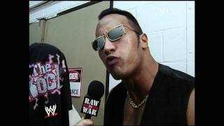 The Rock Promo Raw 92099 [upl. by Aisercal]