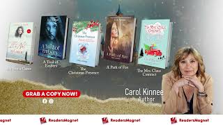 Carol Kinnees Books  Times Square Billboard  ReadersMagnet [upl. by Sukramal250]