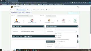 Panduan Permohonan Tindakan Karantina Online  PTK Online [upl. by Rebah913]