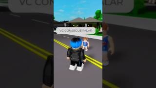 ELE FALOU TUDO COM A LETRA quotTquot roblox shorts [upl. by Margette]