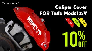 Caliper Cover FOR Tesla Model 3Y [upl. by Tonina]