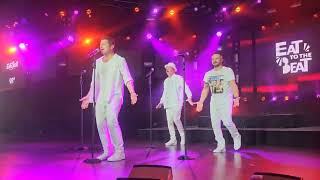 The Hardest Thing  98 Degrees  Live Performance Epcot [upl. by Arlena]