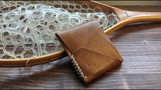 Open Sea Leather Houbei Wallet Review  Totally Nautical [upl. by Ardnait818]