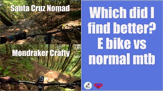 Which did I find better E bike vs normal MTB Paganella  Italy [upl. by Dlareme]