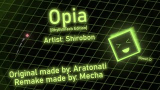 Opia RhythmTech Edition  Shirobon Project Arrhythmia level remake made by Mecha [upl. by Ylesara231]