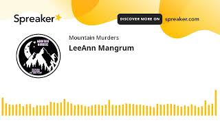 LeeAnn Mangrum [upl. by Krute]