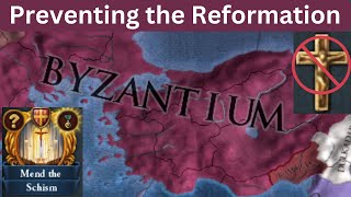 Byzantiums Secret Strategy to STOP the Reformation EU4 136 [upl. by Aicilif]