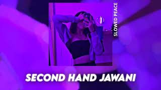 Second Hand Jawani  Cocktail Perfect Slowed  Reverb Bonus [upl. by Sholom277]