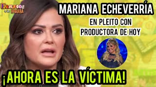 MARIANA ECHEVERRÍA AFIRMA QUE ANDREA RODRÍGUEZ LA INSULTÓ [upl. by Bartolomeo]