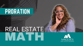 Real Estate Math Proration Calculations  Just Call Maggie [upl. by Rehptsirhc363]