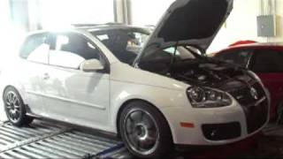 APR Stage 3 MKV VW GTI 20T FSI  Static X Motorsports  DYNO Run 1 [upl. by Mora]