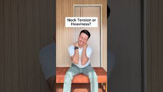 Neck Tension amp Heaviness Relief 🤩🤩neckpain neckpaintreatment [upl. by Silloc]