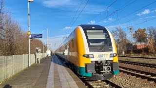 Mitfahrt im RE4 von Berlin Staaken bis Ludwigsfelde im Desiro HC BR 3462 Probe auf RE4 [upl. by Ellerred103]