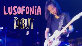 quotSweet Child O Minequot cover ガンズ・アンド・ローゼズ Mina Pang ampThe Cotton Kids live 千齡 棉花樂隊 Lusofonia Debut [upl. by Claudine]