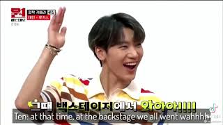 Idols reacting to Love Shot Kai performance at SBS [upl. by Furlani]