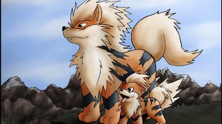 Growlithe and Arcanine cry [upl. by Yoj713]