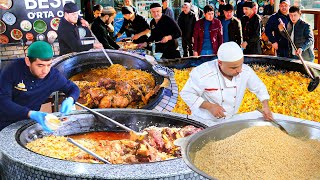 Most popular pilaf centres of Uzbekistan l Great video of the channel quotGREAT FOODquot [upl. by Wilen734]