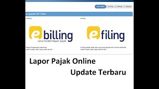 Tutorial Cara lapor Pajak SPT Masa Bulanan PPN dengan EFeling 2019 [upl. by Ornie]