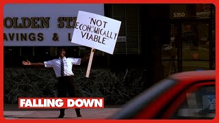 Falling Down 1993  «I was not economically viable»  4K [upl. by Eixam706]