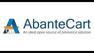 AbanteCart Ecommerce Application Introduction Video Shopping Cart Demo [upl. by Cordula]