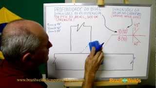 Simbologia de Soldagem Aula 5 Profundidade do Bisel Depth of Bevel [upl. by Roee]