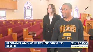 Church community mourns couple killed relative charged with murder [upl. by Krystyna639]