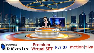 Tricaster Premium Virtual Studio PVS07 [upl. by Akers]