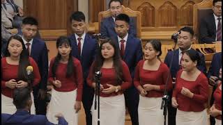 EFCI AIZAWL PRESBYTERY CHOIR 20222023 UNITY CAROL AT CHALTLANG SYNOD CHURCH2022 [upl. by Ludwigg262]