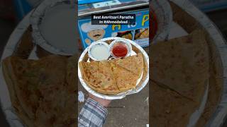 Amritsari Paratha in Ahmedabad ahmedabad paratha streetfood ahmedabadstreetfood [upl. by Baelbeer]