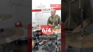 🔥 Boost your single pedal speed 🥁 drums singlepedal exercise lesson footpedal tutorial short [upl. by Bullen]