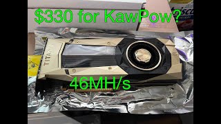 330 46MHs Blower KawPow Monster  CMP100200 [upl. by Alvira]