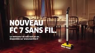 Kärcher  WOW le nouveau nettoyeur de sols Karcher FC7 [upl. by Normi733]