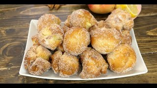 Frittelle di mele gonfie e veloci come prepararle in pochi minuti [upl. by Egres]