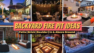 100 Amazing Backyard Fire Pit Landscaping Ideas for Every Style [upl. by Anuaek]