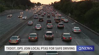 TxDOT DPS join local PTAs for safe driving [upl. by Gisella]