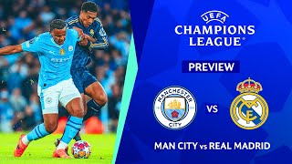 MANCHESTER CITY VS REAL MADRID UEFA Champions League 20232024 Quarter Final 2nd Leg Preview [upl. by Tarsuss881]