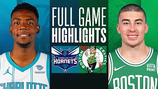 HORNETS at CELTICS  FULL GAME HIGHLIGHTS  April 12 2024 [upl. by Aikas]