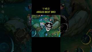 ARGUS BEST BRO 🤫  ARGUS DAMAGE BRO ARGUS Shorts MLBB mobilelegends [upl. by Pepita]