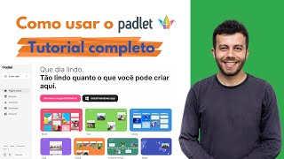 Como usar o PADLET  Tutorial Completo [upl. by Sorazal134]