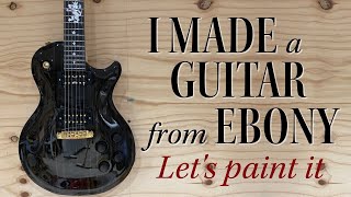 How to SPRAY PAINT a GUITAR with NITRO LACQUER [upl. by Violeta474]