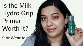 Milk Hydro Grip Primer Review on OilyCombination skin type [upl. by Flinn]